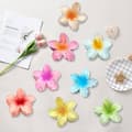Miniatyrbild 5 av 6: 8 Stora Blommig Hårklämmor i Hawaii-stil, Söta Hårklämmor för Tjockt och Tunnt Hår