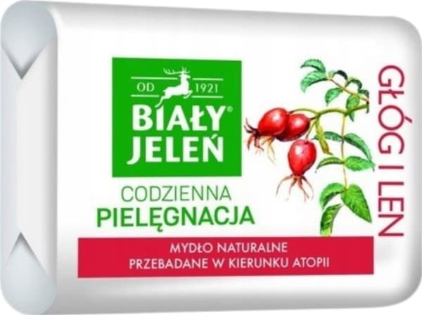 Biały Jeleń Premium barsåpe med hagtorn 100g
