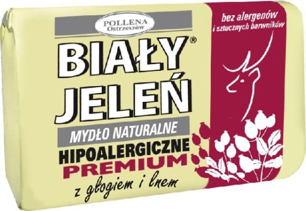 Biały Jeleń Premium barsåpe med hagtorn 100g