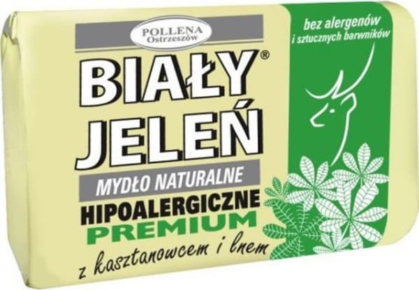 Bialy Jelen Premium bar soap with horse chestnut 100g