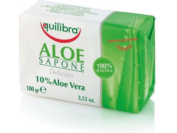 EQUILIBRA_Aloe Detersione Naturale 100% Vegetal Soap aloe vera soap 100g