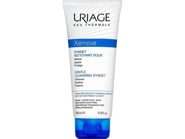 Uriage Xemose Gentle Cleansing Syndet Mild ansiktsrensende gel-Creme for atopisk utsatt hud 200ml