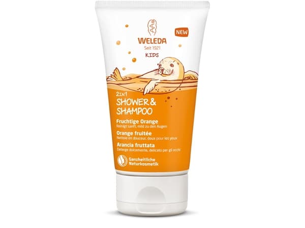 Shower cream and shampoo 2 in 1 Happy orange 150 ml