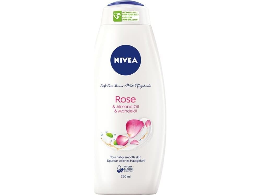 Nivea Nivea Soft Care Shower Rose shower gel 750ml