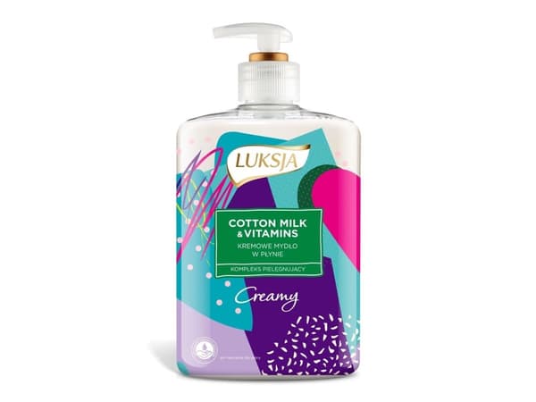 Luksja Luksja Creamy Cotton Milk & Vitamins flytende såpe 500ml
