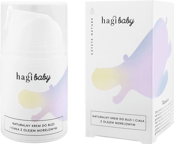 HAGI_Baby natural face and body cream with apricot oil 50ml