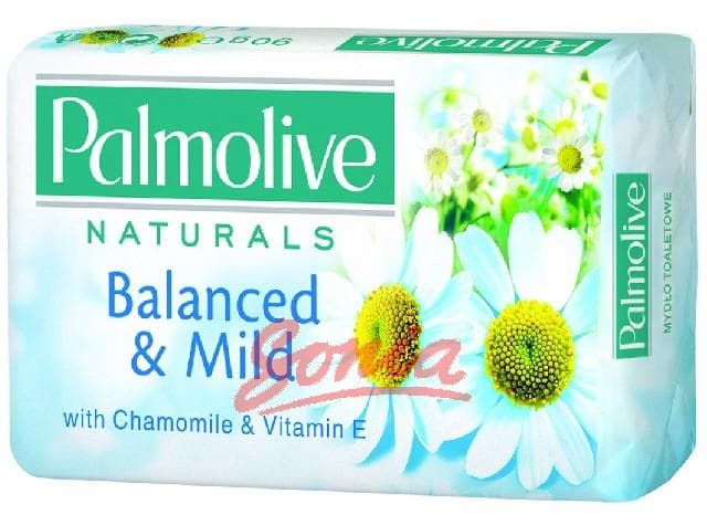 Palmolive Soap White cube with VITAMIN E 90g