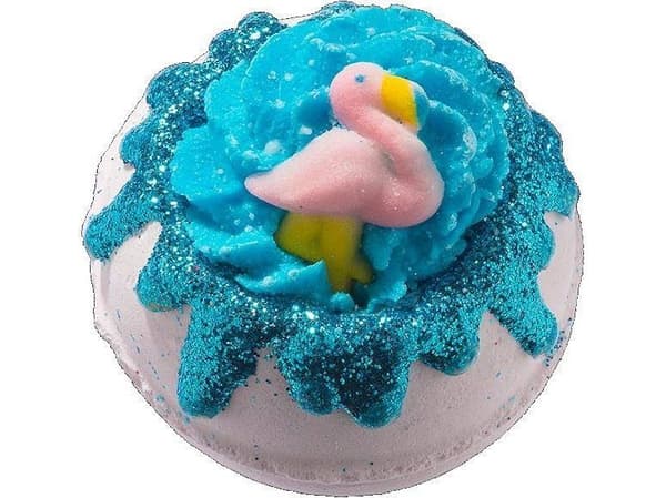 BOMB COSMETICS_Flock Star Bath Blaster effervescent bath ball 160g