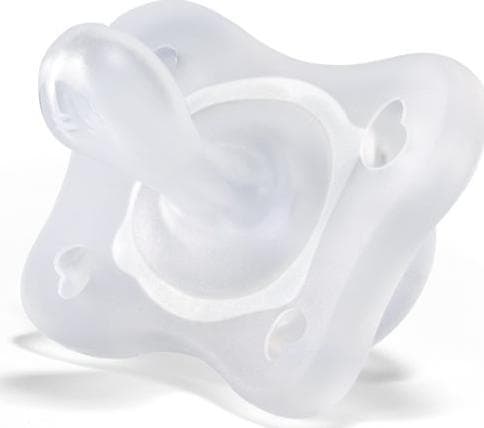 Chicco 7322121-PHYSIO MINI MYK SILIKON smokk 0-2 M 2 STK GUT