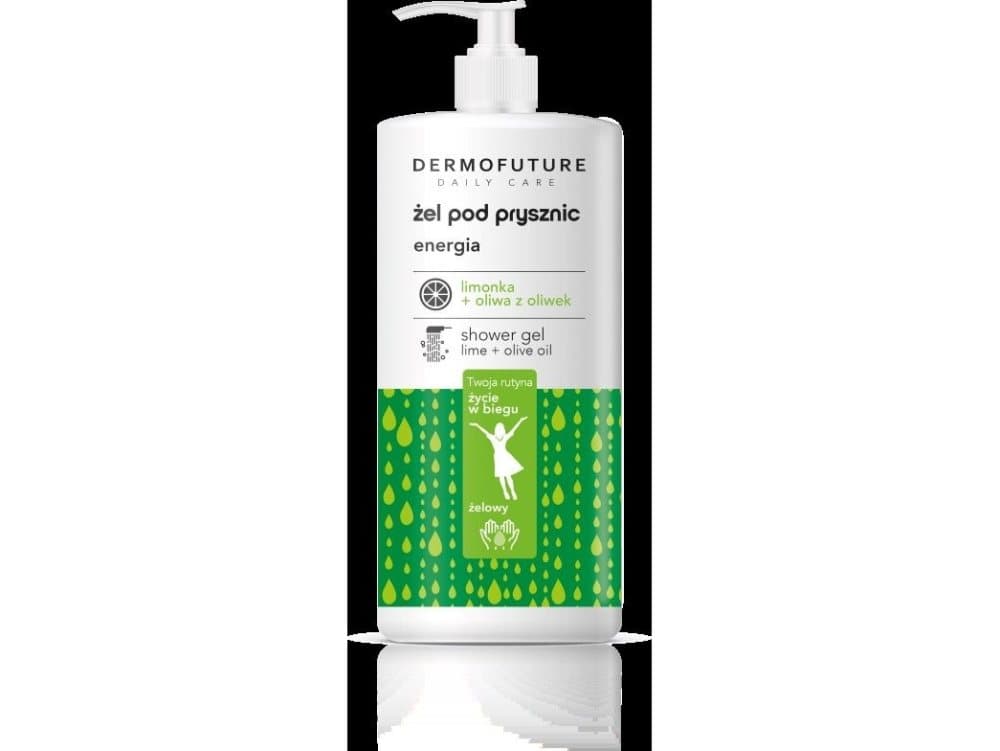 Dermofuture Technology DERMOFUTURE_Daily Care shower gel energy Lime & amp; Olive Oil 500ml