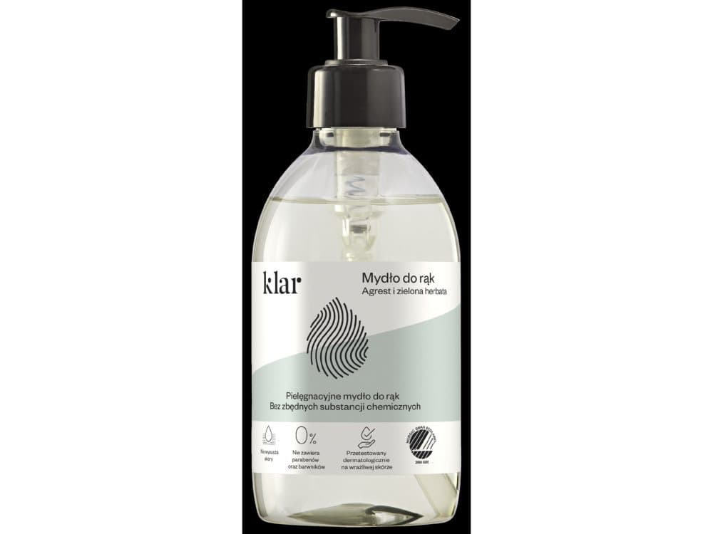 KLAR KLAR_Pielegnacyjne liquid hand soap Gooseberry and Green Tea 300ml