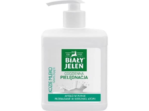 Biały Jeleń Hypoallergen flytende såpe Geitemelk 500ml