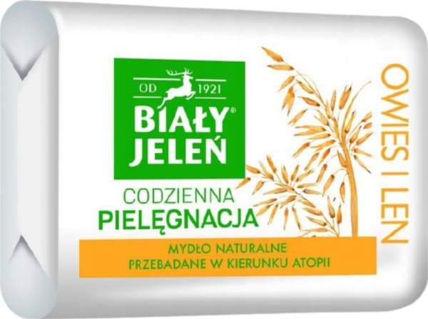 POL WHITE JELEIN bar soap with oats P&amp