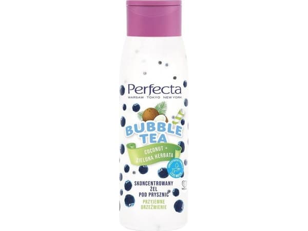 PERFECTA_Bubble Tea konsentrert dusjsåpe Kokosnøtt &amp; Grønn te 400 ml
