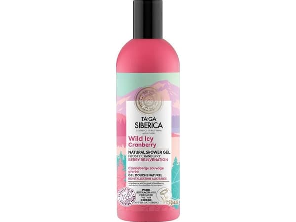 SIBERICA PROFESSIONAL_Taiga Natural Shower Gel Wild Icy Cranberry 270ml