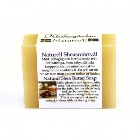 Naturtvål med sheasmör 120 g från Klockargårdens