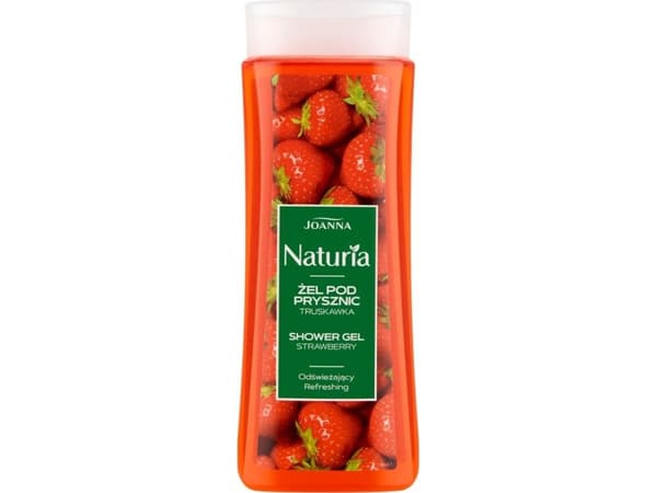 Joanna Joanna Naturia forfriskende dusjsåpe Jordbær 300ml