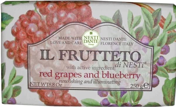 Nesti Dante Il Frutetto Soap Red Grapes & Blueberry 250 g