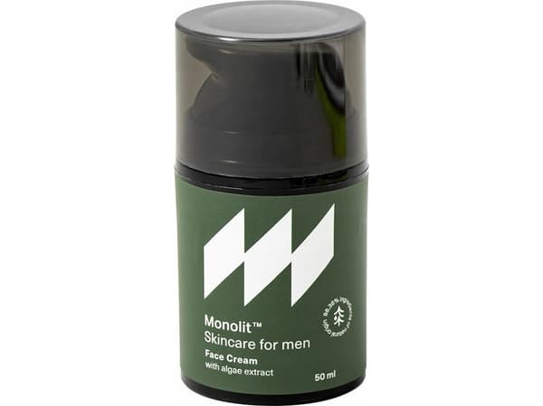 MONOLIT_ihonhoito miehille Kasvovoide leväuutteella 50ml