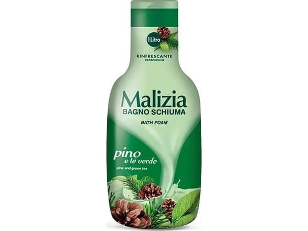 Malizia furu og grønn te badevæske 1l