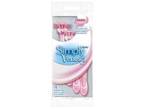 Gillette Venus kertakäyttöparranajokoneen pohja, 3-pack 3 terää läheiseen ja miellyttävään parranajoon, - 1 kpl (7702018018116)