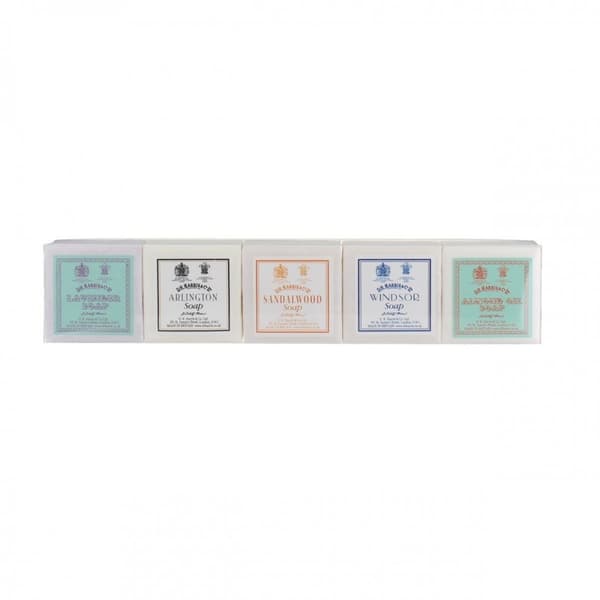 D.R. Harris Guest Soap Blandade dofter 5 x 40g