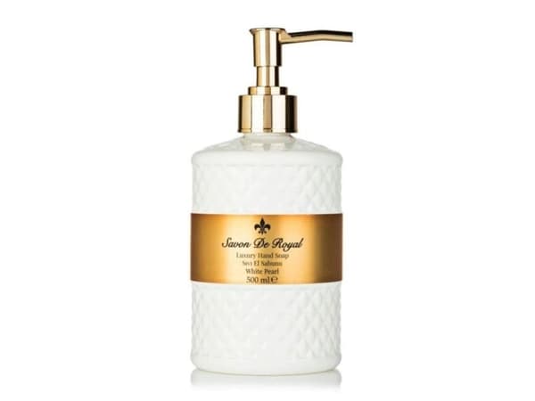 SAVON DE ROYAL PEARL flytende såpe HVIT, 500ml