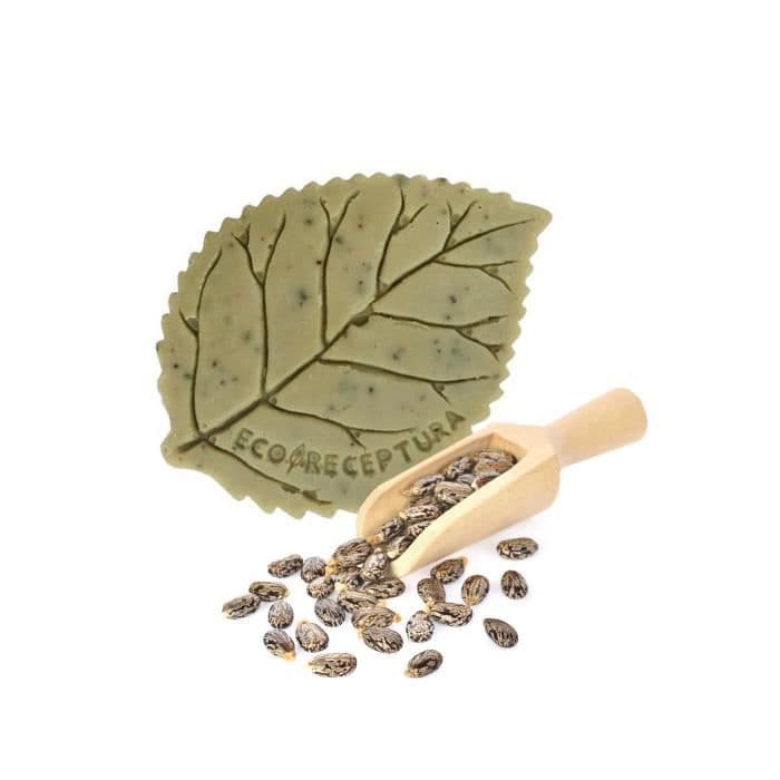 Multifunktionstvål för ansikte och kropp baserad på naturliga ingredienser - Kall tvål med ricinolja, kakaosmör, sheasmör...