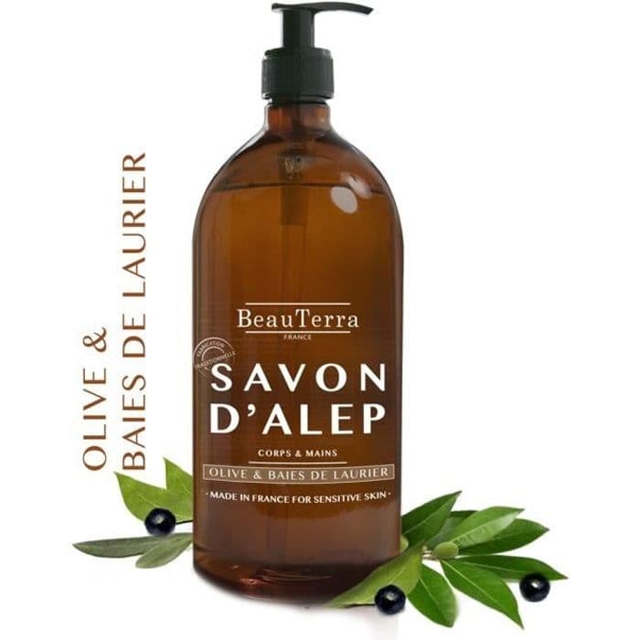 Aleppo flytande tvål 1l BEAUTERRA