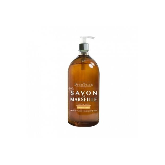 Beau Terra Marseille Tvål Body and Hands Vaniljhonung 1L