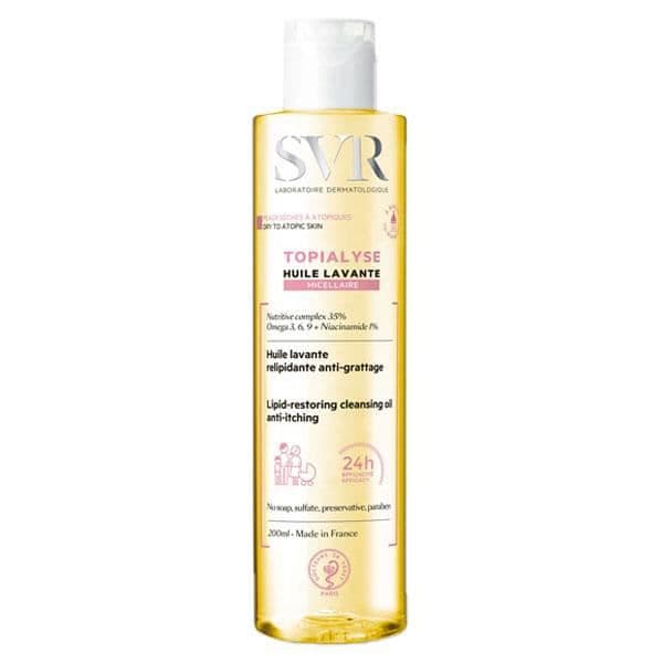 SVR Topialyse Lipid-Replenising Micellar Cleansing Oil 200ml