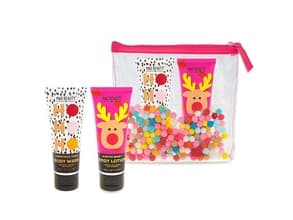 Pom Pom Cosmetic Bag Set Darkova sada telove pece
