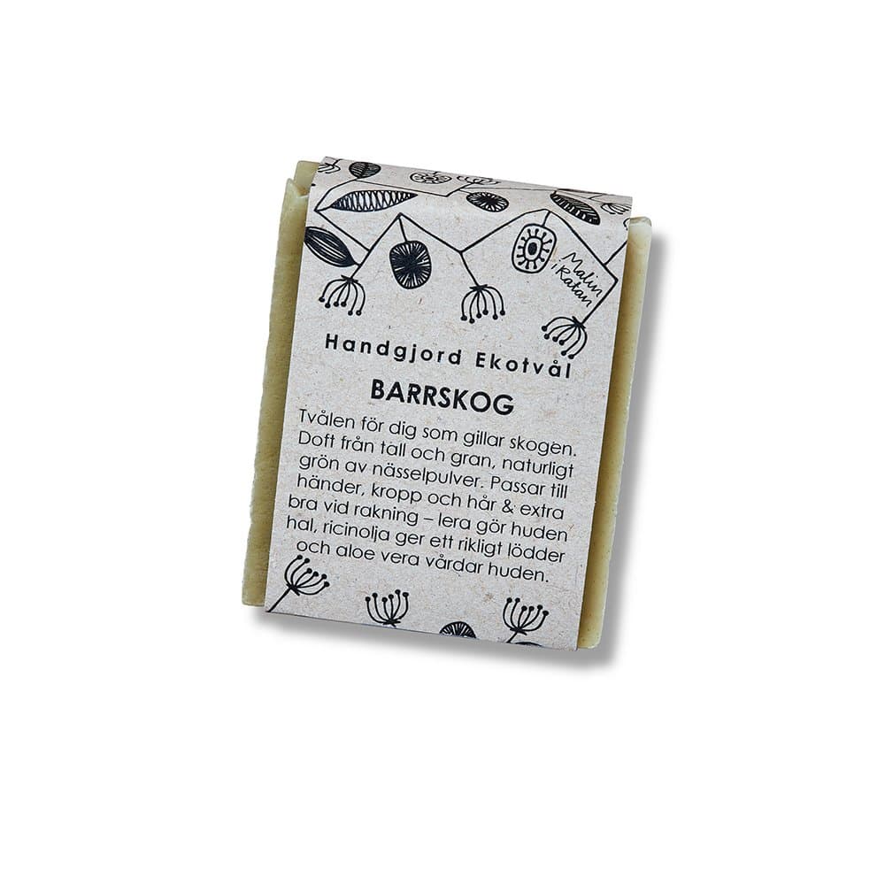 Ekologisk tvål, Barrskog - 110gram