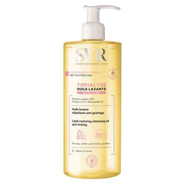 SVR Topialyse Lipid-Replenising Micellar Cleansing Oil 1L