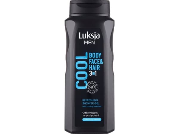 Luxja Men Refreshing 3-in-1 Cool Shower Gel 500ml
