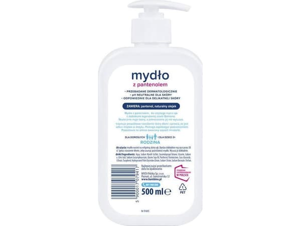 Bambino Bambino Family Flytende såpe med panthenol - Mirabelka 500ml