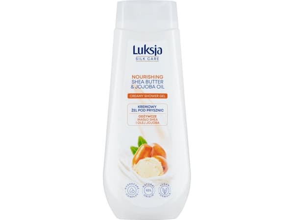Luxja Silk Care Nourishing Creamy Shower Gel - Shea Butter and Jojoba Oil 500ml