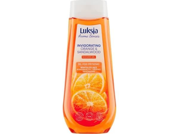 Luxja Aroma Senses Revitalizing Shower Gel - Orange and Sandalwood 500ml