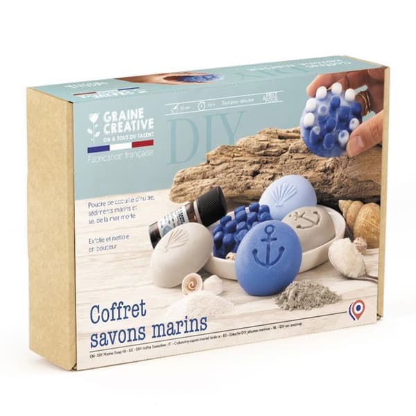 Kit DIY Saponer - Graine Créative - Marinar - 6 st - Blandad - Vuxen