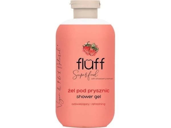 FLUFF_Refreshing Shower Gel Strawberry 500ml