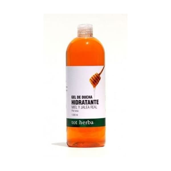 DUSCHGEL - TOT HERBA - HONUNG OCH GELÉ - 1000ML - Fuktgivande - För Kvinna