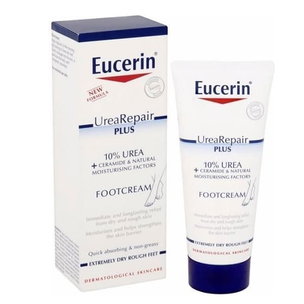 Eucerin Urea Repair Plus Fotkräm med 10% Urea + Ceramid och NMF DUSCHGEL - BADGEL - DUSCHKRÄM - BADKRÄM