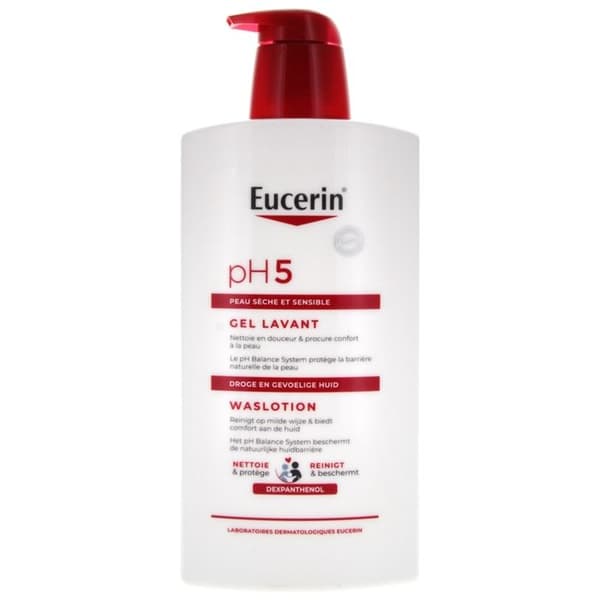 Tvättgel - EUCERIN - PH5 - 1L - Hypoallergen - Känslig och Torr Hy