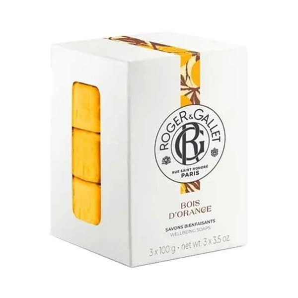 Roger &amp; Gallet Bois d'Orange Beneficial Soap Box 3 x 100g