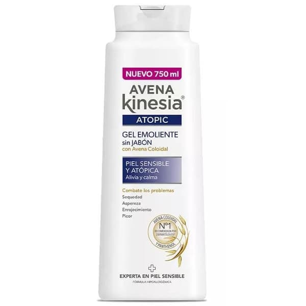 Avena Kinesia Atopic Tvålfri Mjukgörande Gel 750ml