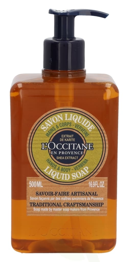 L'Occitane Verbena Liquid Soap w/Pump 500 ml Hand & Body