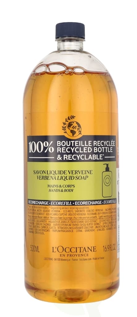 L'Occitane Liquid Hand Soap - Verbena Refill 500 ml