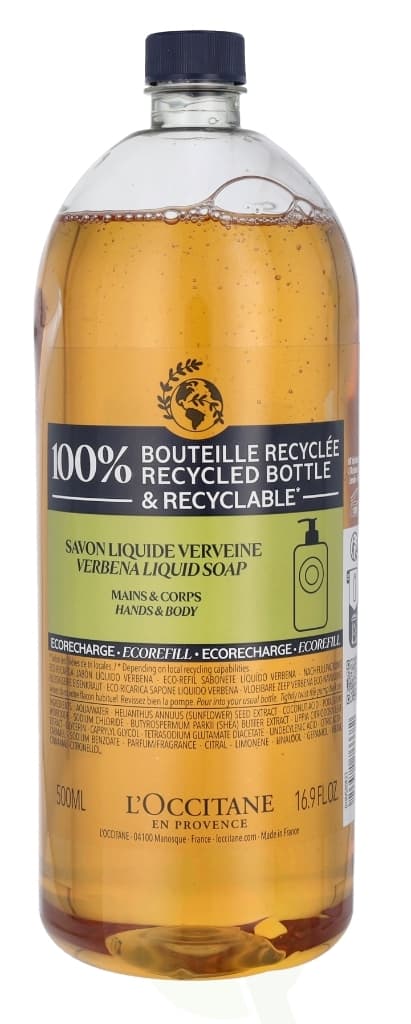 L'Occitane Liquid Hand Soap - Verbena Refill 500 ml