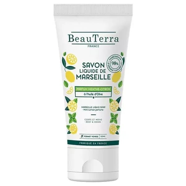 Beauterra Flytande Tvål Mint Citron 100ml