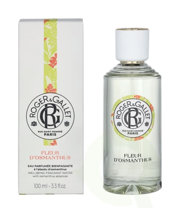 Roger & Gallet Fleur D'Osmanthus Wellbeing Fragrant Water 100 ml Natural Spray